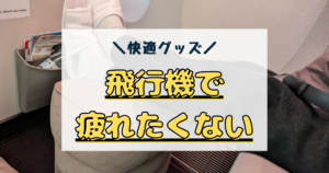 飛行機 疲れない グッズ　快適　エコノミー